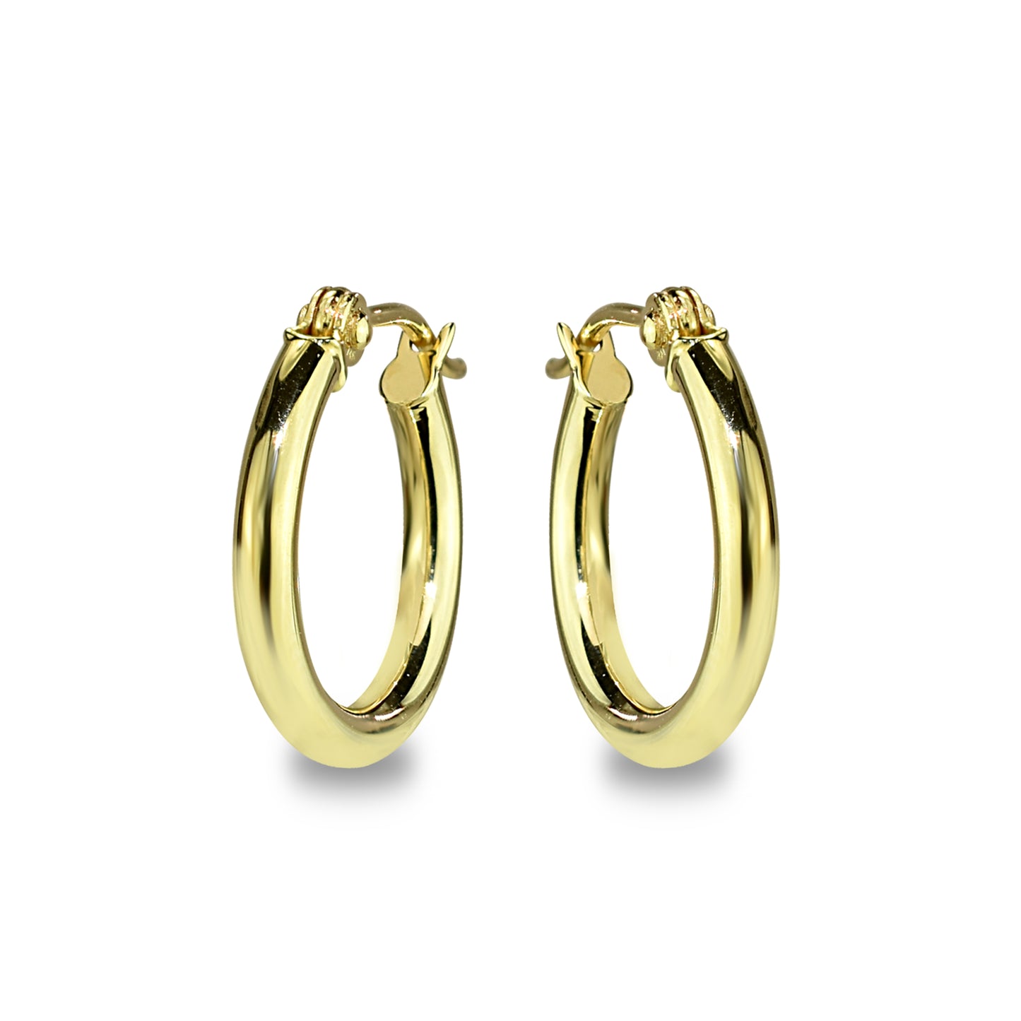 Séchic 14k Classic Hoop Earrings 15mm/20mm